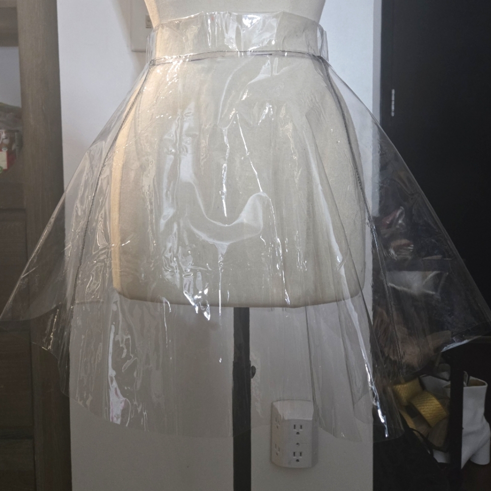 Thin Clear Skirt (vinyl)